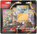 Pokémon TCG Mega Evolution Pitch Black 3-Pack Blister Front