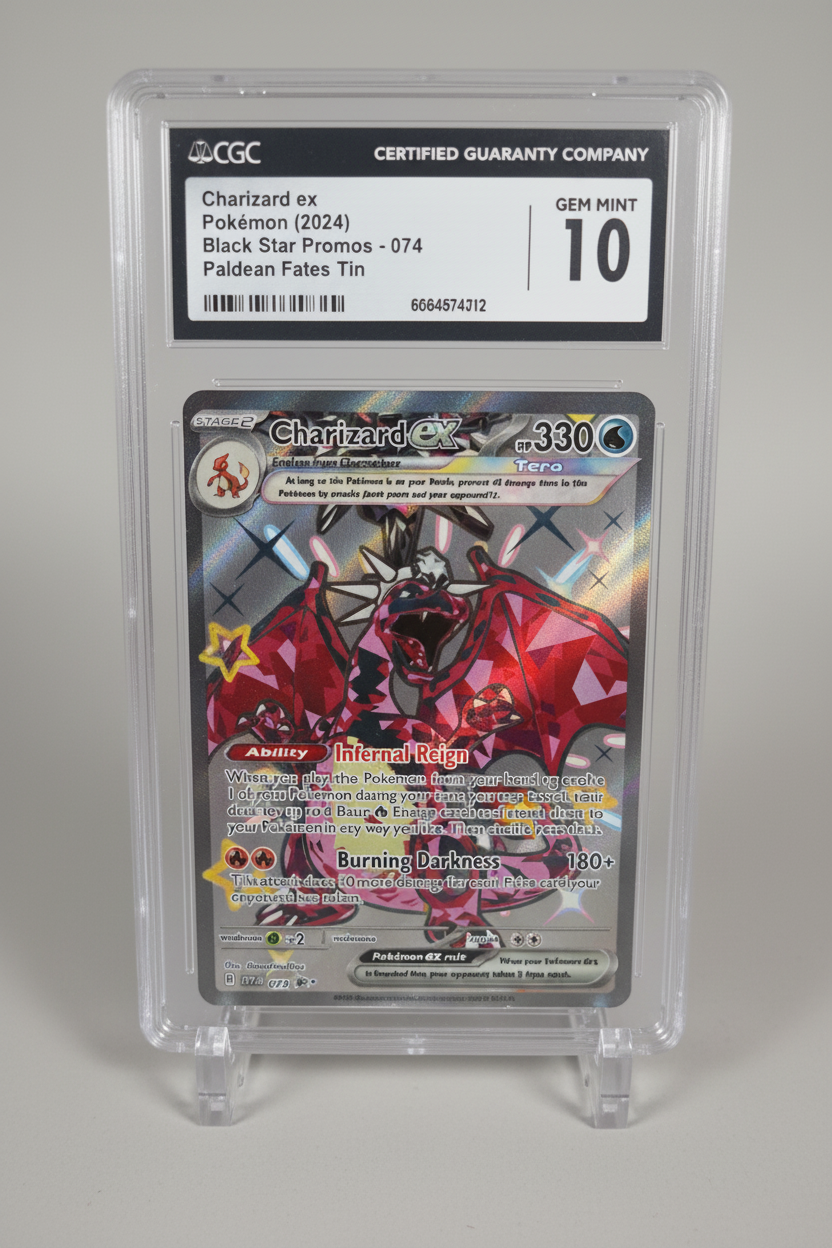 Charizard ex CGC GEM MINT 10 Enhanced